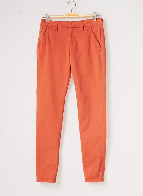 Pantalon chino portocaliu REIKO femeie