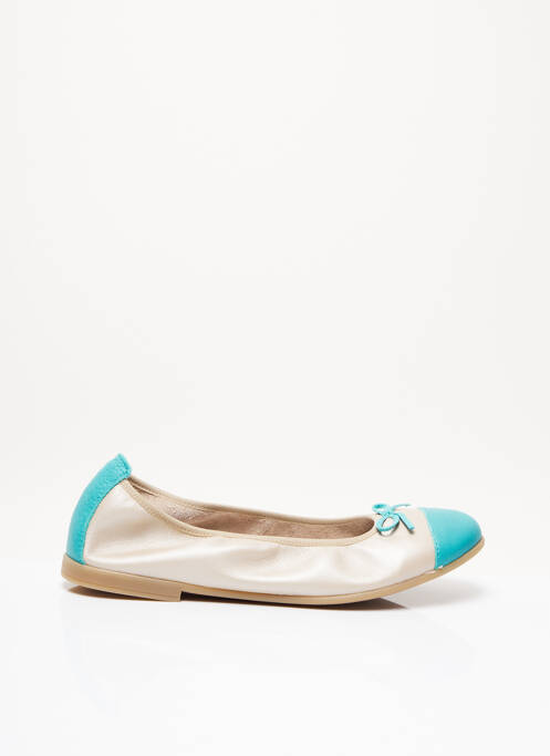 Balerine țesătură satinată chiquet bej BOPY fille