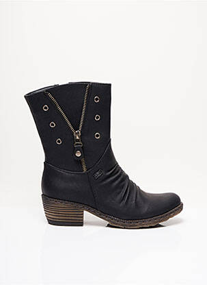 Botine/Ghete negru RIEKER fată
