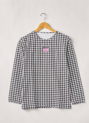Pijama croială cambrată negru MISS ACHILE femeie