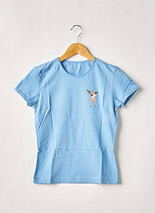 Pijama mâneci scurte albastru MISS ACHILE femme