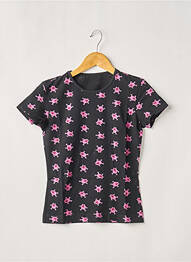 Pijama mâneci scurte negru MISS ACHILE femeie
