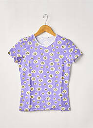 Pijama mâneci scurte violet MISS ACHILE femeie