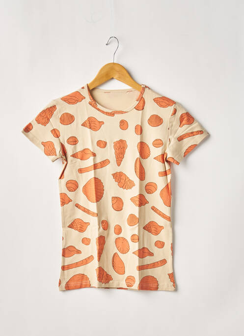 Pijama mâneci scurte bej MISS ACHILE femme