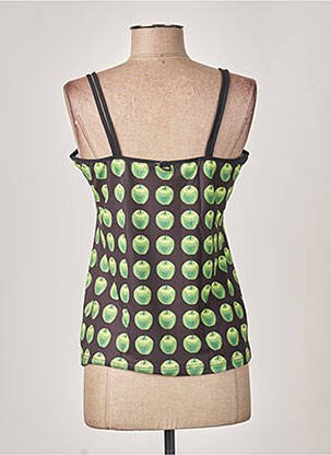 Pijama mâneci cu bretele verde MISS ACHILE femeie