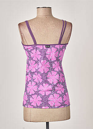 Pijama mâneci cu bretele violet MISS ACHILE femeie