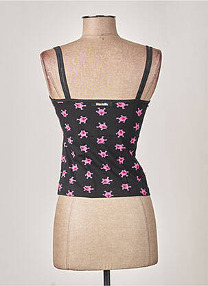 Pijama ajustată negru MISS ACHILE femeie