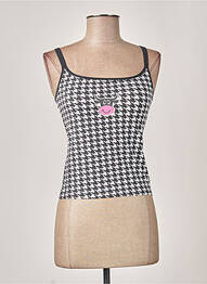 Pijama ajustată negru MISS ACHILE femeie