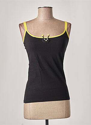 Pijama ajustată negru MISS ACHILE femeie