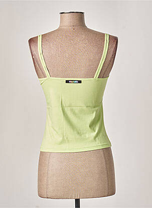 Pijama mâneci cu bretele verde MISS ACHILE femeie