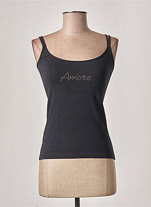 Pijama ajustată negru MISS ACHILE femeie