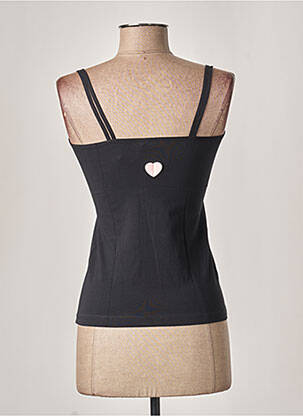 Pijama ajustată negru MISS ACHILE femeie