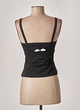 Pijama ajustată negru MISS ACHILE femeie