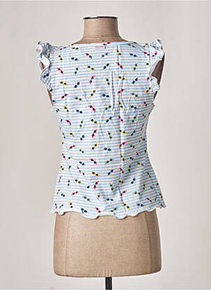 Pijama mâneci scurte albastru MISS ACHILE femeie