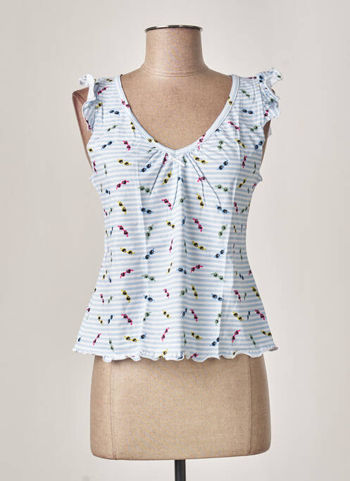 Pijama albastru MISS ACHILE femeie