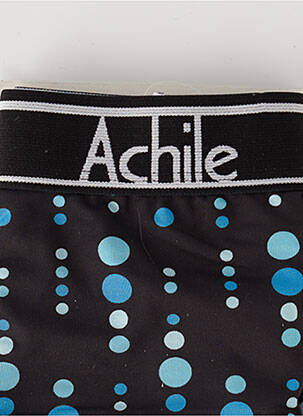 Boxer elastic în talie negru ACHILE bărbat