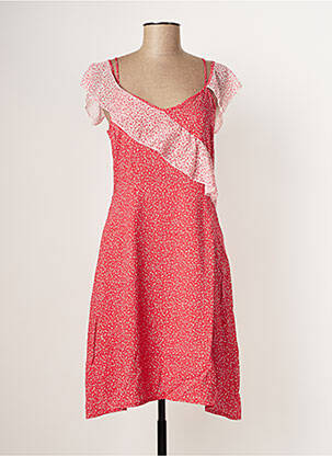 Rochie midi roșu PAUL BRIAL femeie