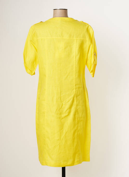 Rochie midi galben PAUL BRIAL femeie