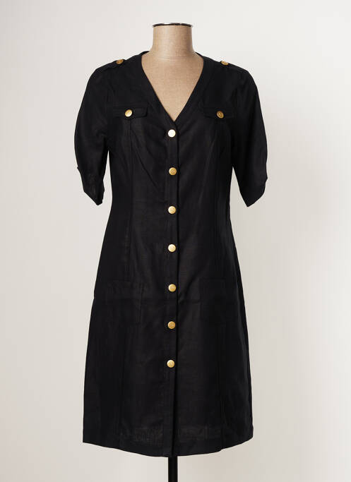 Rochie midi negru PAUL BRIAL femeie