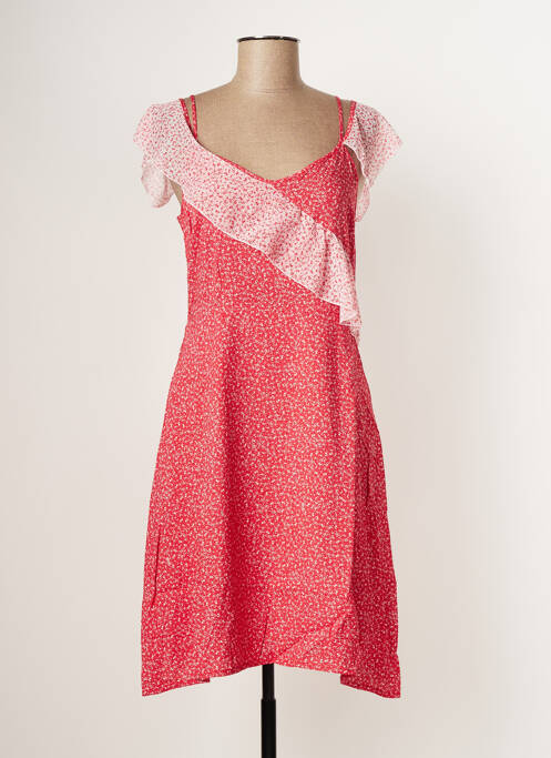 Rochie midi roșu PAUL BRIAL femeie