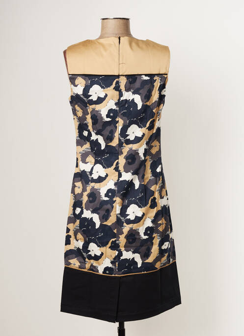 Rochie midi bej PAUL BRIAL femeie