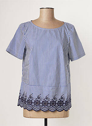 Top albastru PAUL BRIAL femeie