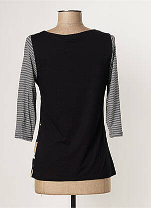 Tricou mâneci 3/4 mâneci 3/4 negru PAUL BRIAL femeie