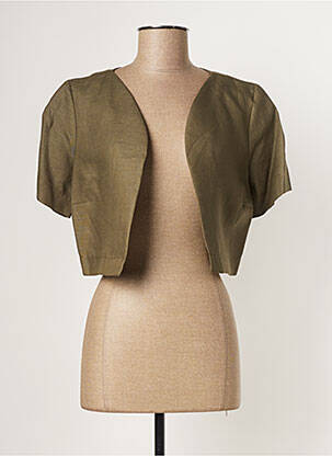 Bolero mâneci scurte verde PAUL BRIAL femeie