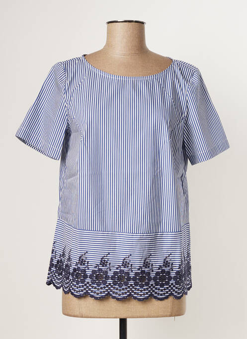 Top albastru PAUL BRIAL femeie