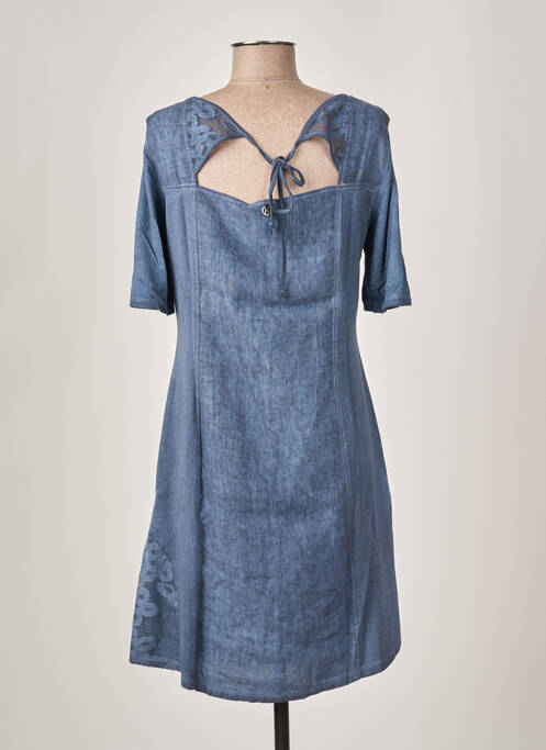 Rochie midi albastru MALOKA femeie