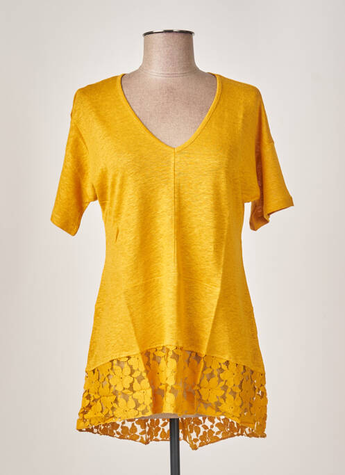 Top galben MALOKA femeie