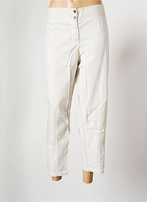 Pantalon trei sferturi bej MALOKA femeie