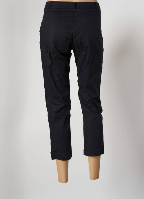 Pantalon trei sferturi negru MALOKA femeie