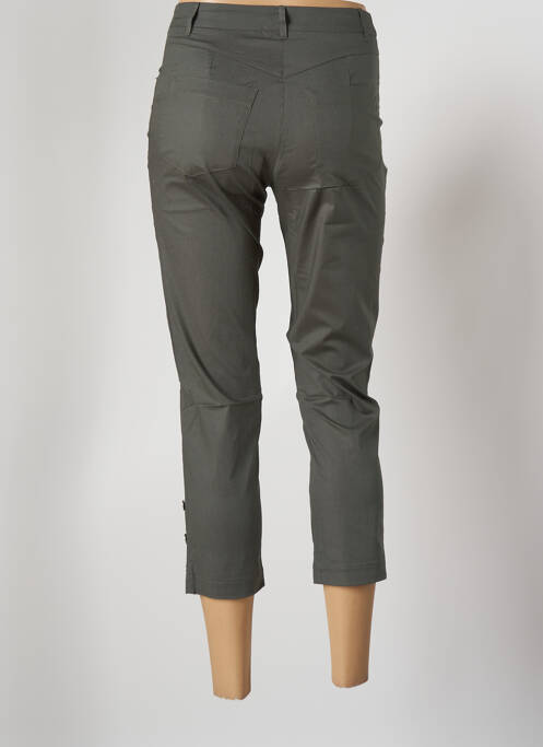 Pantalon trei sferturi verde MALOKA femeie