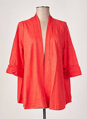 Vestă cu mâneci lungi roșu MALOKA femeie