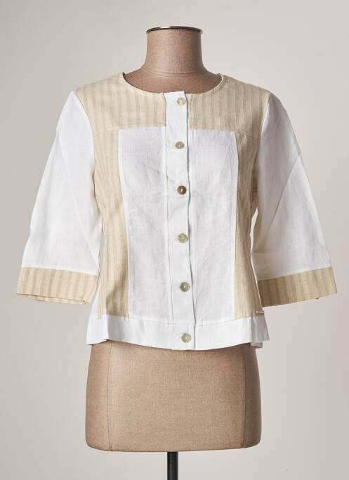 Jachete casual alb MALOKA femeie