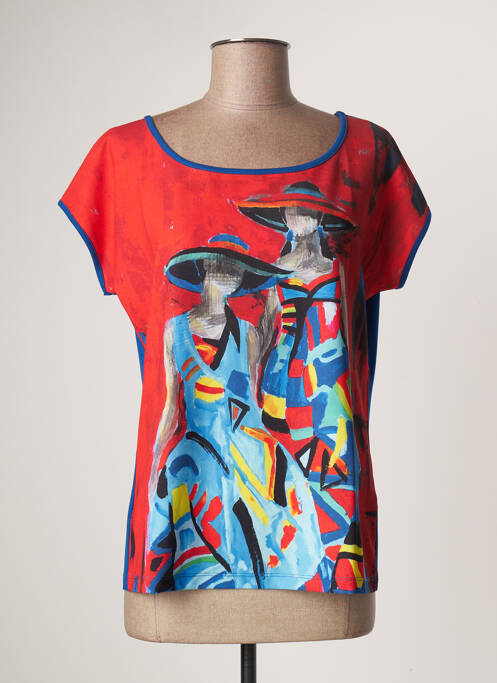 Tricou albastru MALOKA femeie