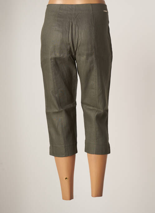 Pantalon trei sferturi verde MALOKA femeie