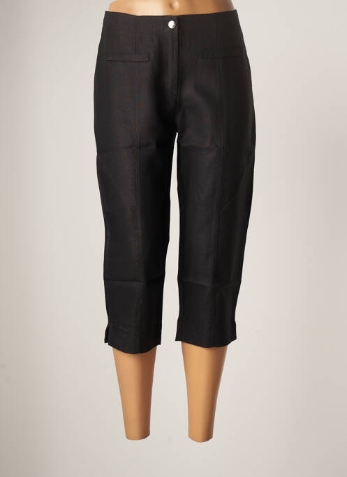 Pantalon trei sferturi negru MALOKA femeie