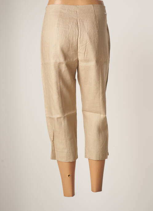 Pantalon trei sferturi bej MALOKA femeie