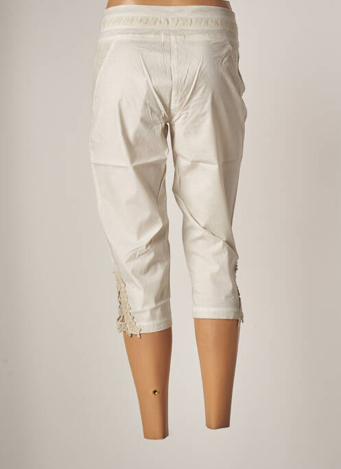 Pantalon trei sferturi bej MALOKA femeie