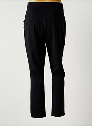 Pantalon slim elasticitate mărime normală negru MALOKA femeie