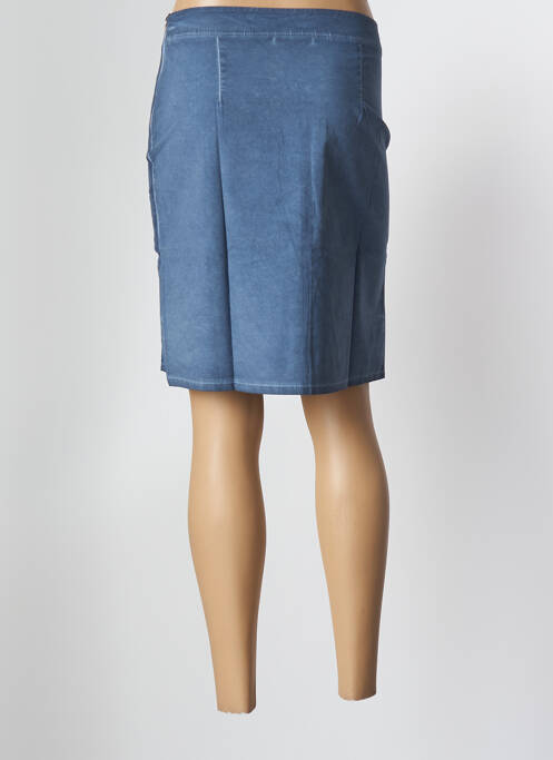 Fustă midi albastru MALOKA femeie