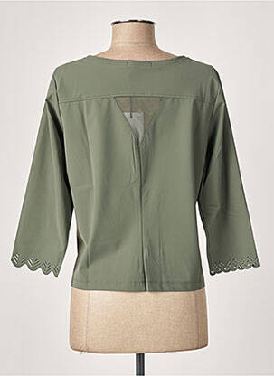 Jachete casual guler rotund verde MALOKA femeie