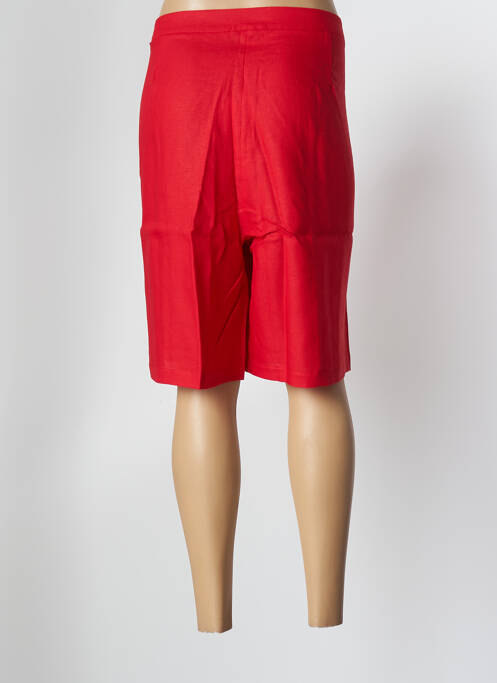Bermudă roșu MALOKA femeie