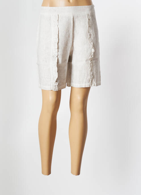 Bermudă bej MALOKA femeie