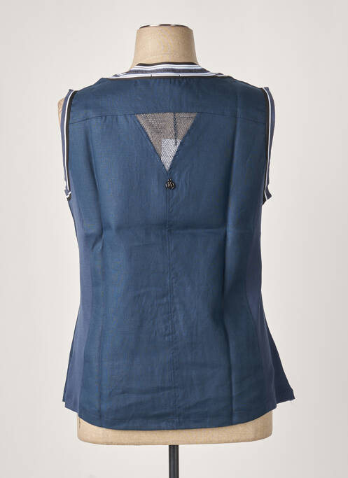 Top albastru MALOKA femeie