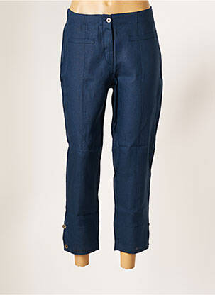 Pantalon 7/8 albastru MALOKA femeie