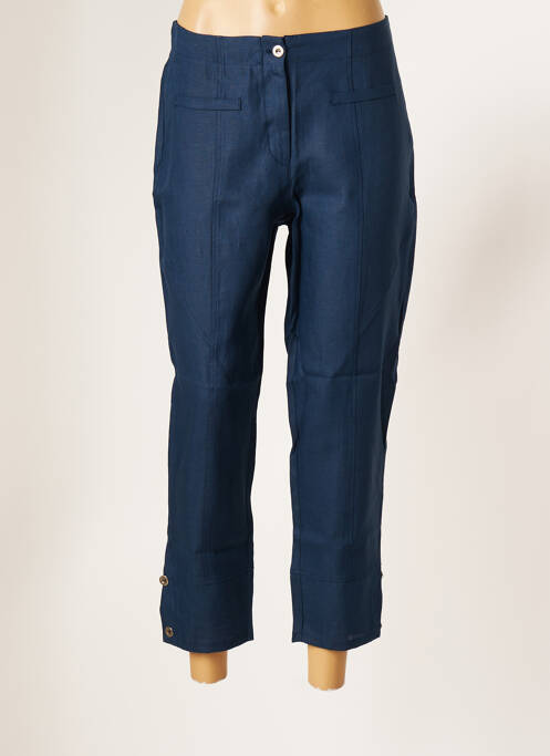 Pantalon 7/8 albastru MALOKA femeie