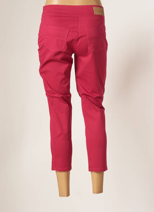 Pantalon trei sferturi violet MALOKA femeie